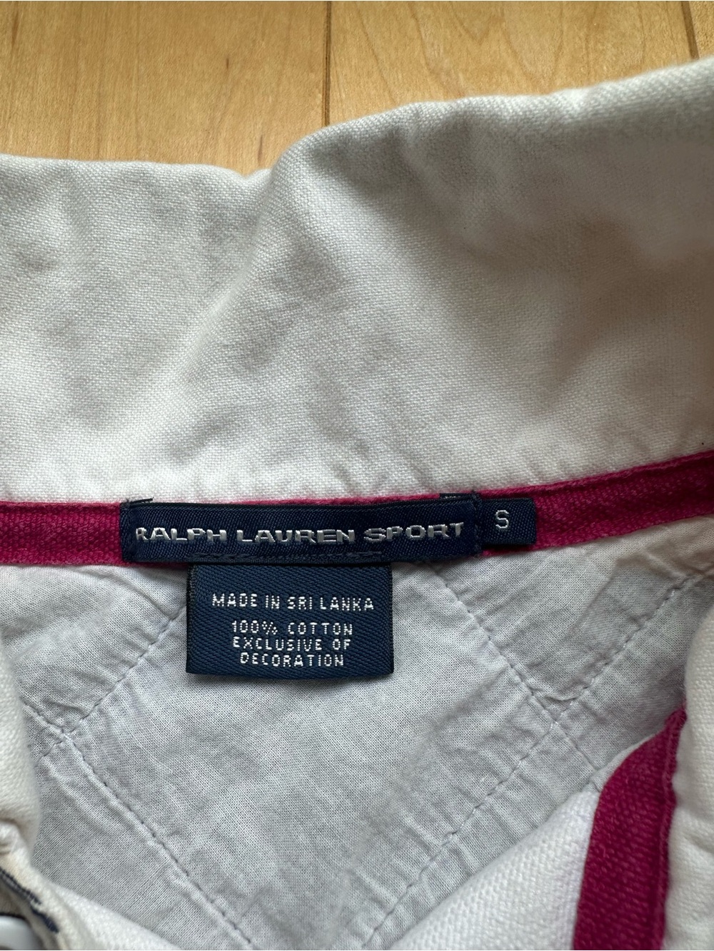 Polo by Ralph Lauren Women’s Navy and White Striped Rugby Sweater - Picture 3 of 6